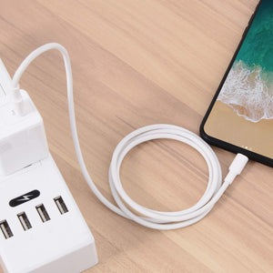Amoner Cable USB C a Lightning Nylon Trenzado