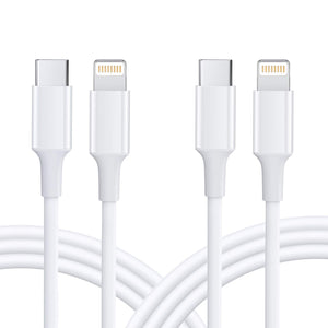 Amoner USB C to Lightning Cable 2Pack 3FT -MFi Certified- for iPhone 12/12 Mini/12 Pro Max, Lightning to USB-C Fast Charging Cable Compatible with iPhone11/11Pro/11Pro MAX/XS/XS MAX/XR/X/8/8Plus