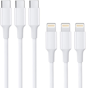 USB C to Lightning Cable, Sundix 3Pack 3FT iPhone 12 Lightning to USB-C Fast Charging Cable [Mfi Certified] Compatible with iPhone 12/12Pro/11/11Pro/11Pro MAX/XS/XS MAX/XR/X/8/8Plus
