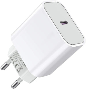 Everdigi Cargador USB C 20 W para Phone Cargador USB C para Phone 12 / 12pro / 12pro MAX/X XS XSMAX (Blanco)