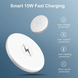 Sundix Wireless Mag-Safe Charger, 15W Wireless Charger Fast-Charging Compatible with iPhone 13 Mini/13 Pro/13 Pro Max