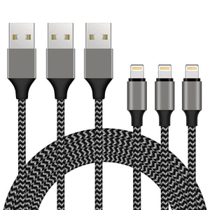 iPhone Charger, 4Pack 6FT/3Pack 10FT Lightning to USB Charging Cable Cord Compatible with iPhone 13 12 11 Pro 11 XS MAX XR X 8 8Plus 7 7Plus 6 6Plus 6S 6SPlus 5 5S SE