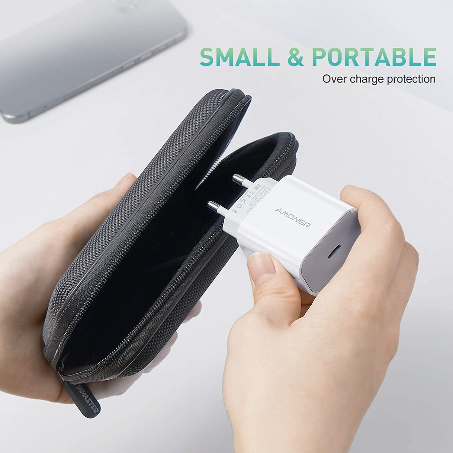 Phonecare - Base de Chargeur Type C FastCharge 18W - Iphone 12 Mini -  Autres accessoires smartphone - Rue du Commerce