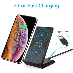 Amoner 2 Coil Wireless Charger For Germans