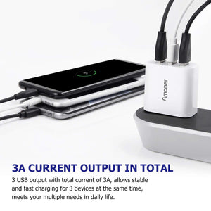 Amoner 3A Output Charger For Spain