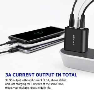 Amoner Fast Charger For iPhone & Android For France