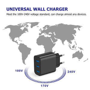 Amoner Universal Compatibility Charger For France