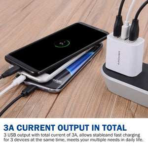 Amoner Fast Charger For iPhone & Android For Germany