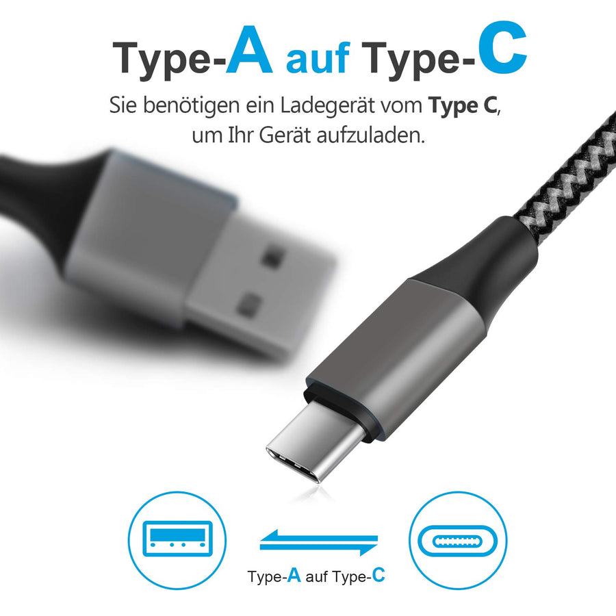 Amoner Type C Cable For iPad Pro, Android Phone, Macbook & More For Germany