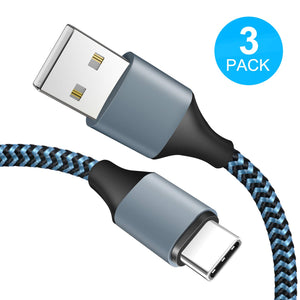 Amoner USB C Cable 3FT 6FT 10FT Braided