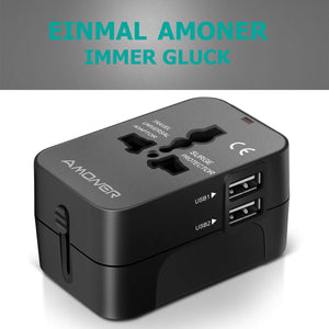 Amoner Universal Reiseadapter